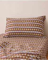 Sheet Society - Frankie Flannelette Full Sheet Set