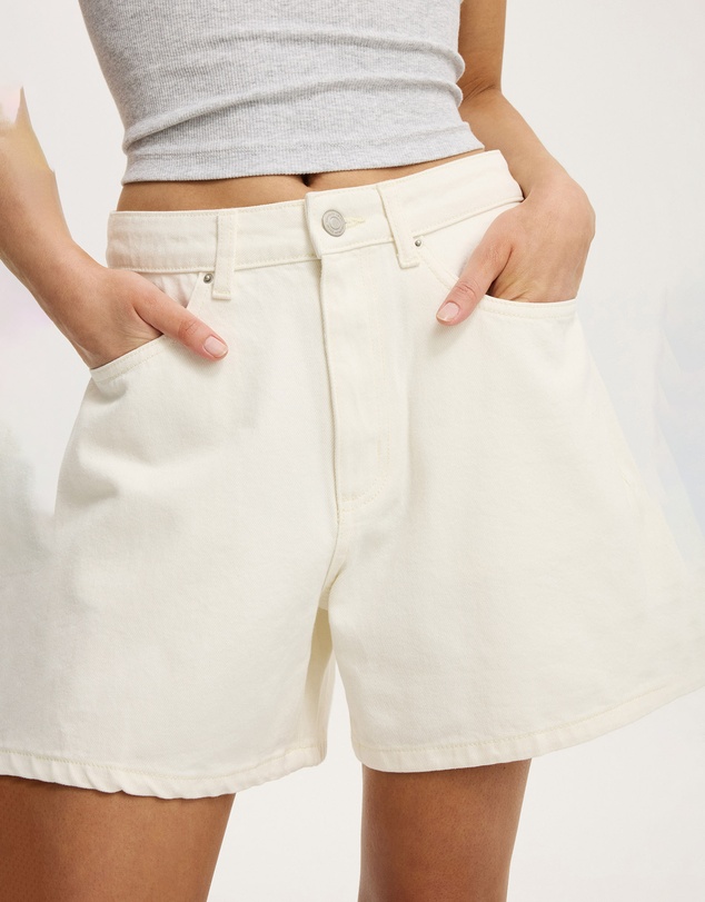 Cotton On - High 90 S Denim Short