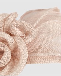Max Alexander - Flower Sinamay Nude Fascinator Headband