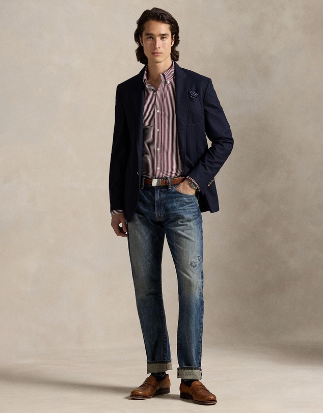 Polo Ralph Lauren - Custom Fit Striped Stretch Poplin Shirt