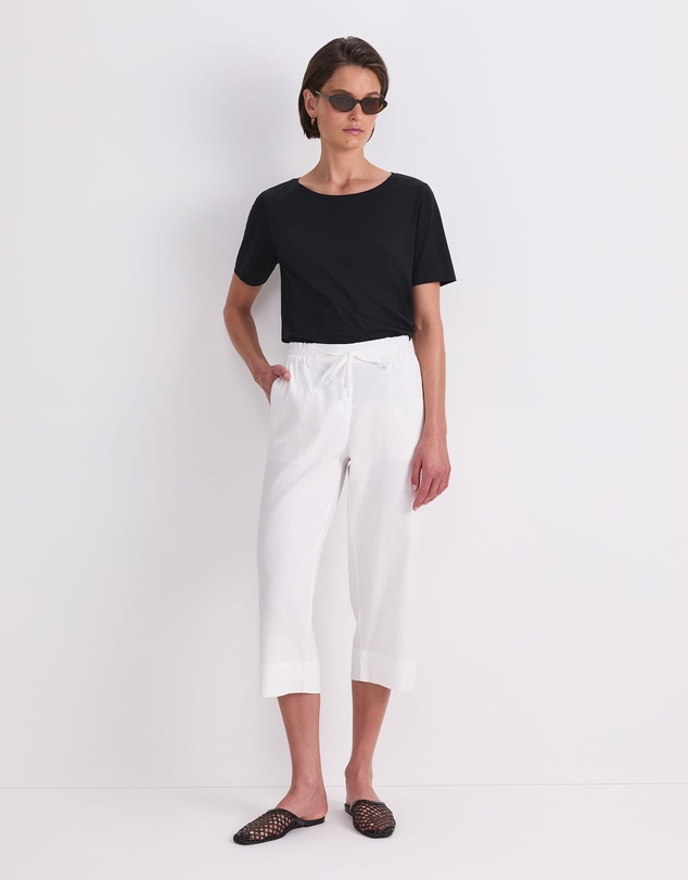 Sportscraft - Rosa Crop Linen Pant