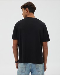 AERE - Linen Blend Knit T-shirt