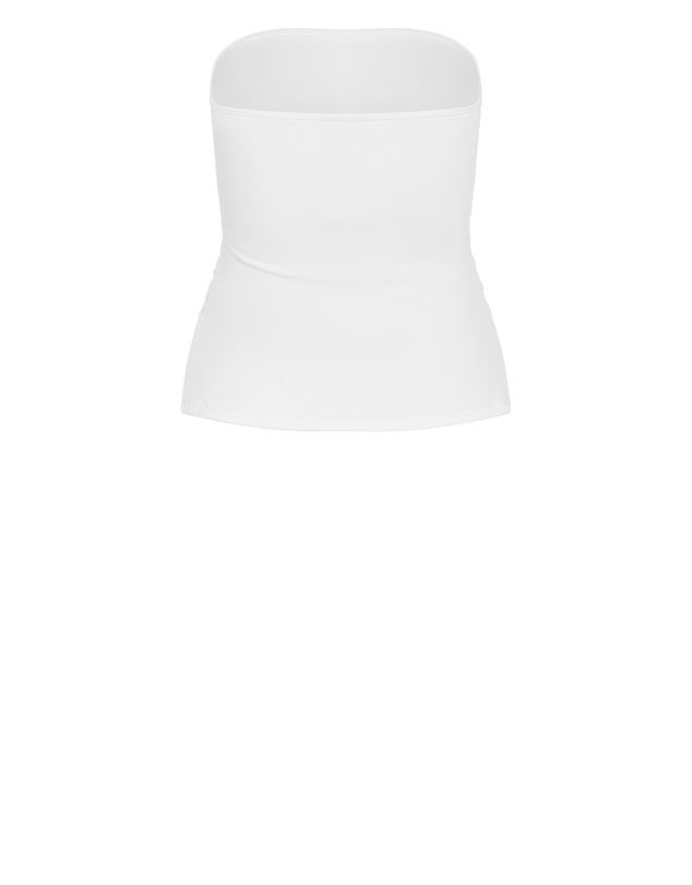 City Chic - Plus size Halo Tube Top - ivory
