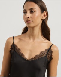 Atmos&Here - Pearl Cami & Shorts Lace Trim Sleep Set