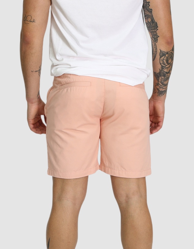 Mosmann - Brando Chino Shorts - Coral