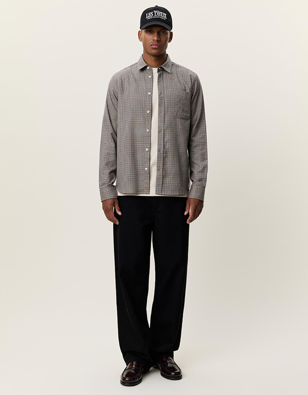 Les Deux - Mini Check Soft Shirt