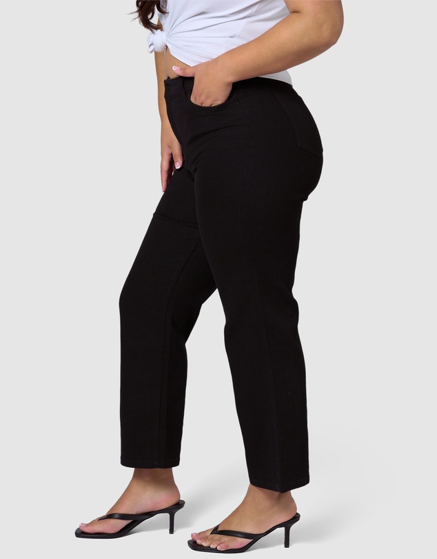 Indigo Tonic - Mia Crop Straight Leg Jean