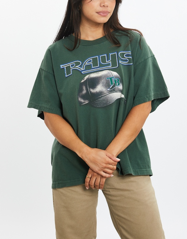 Vintage by The Real Deal - Pre Loved - 90s MLB Tampa Bay Rays Tee