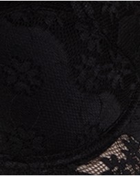 Naturana - Wired Padded Scalloped Lace Bra