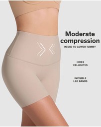 Leonisa - PowerShorts Tummy Control & Anti-Chafe Short
