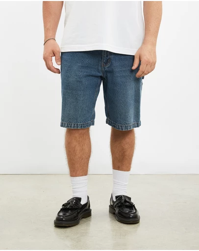 Vintage by The Real Deal - Pre Loved - Vintage Faded Glory Denim Carpenter Shorts