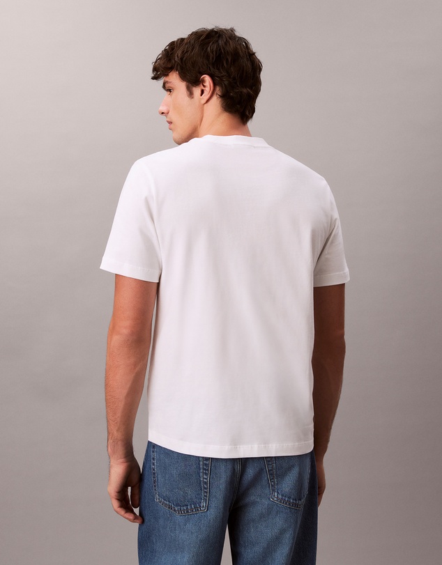 Calvin Klein Jeans - Terry Heritage Logo NYC Graphic Relaxed T-Shirt