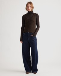 Decjuba - Tyla Fluffy Knit Tank