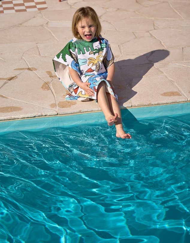 Linen House Kids - Diehard Dino Beach Poncho