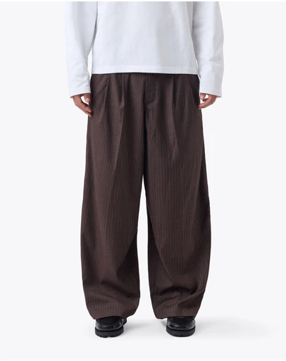 Zanerobe - Pinstripe Mega Pant Choc Stripe