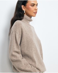 AERE - Tilla Merino Wool Turtleneck Jumper
