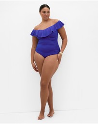 City Chic - Amalfi Off Shoulder 1 Piece