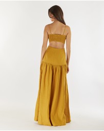 Amelius - Nathalie Linen Maxi Dress