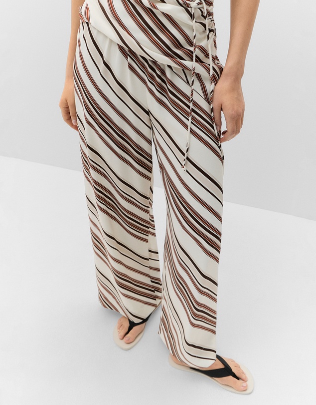 UNISON - Stripe Pull On Pant