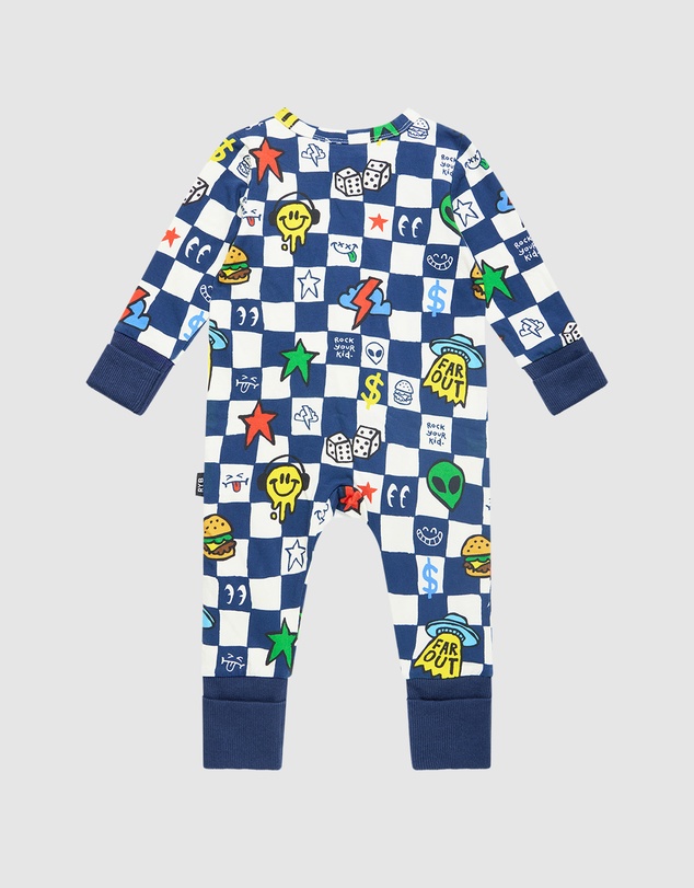 Rock Your Baby - Far Out Check Coverall
