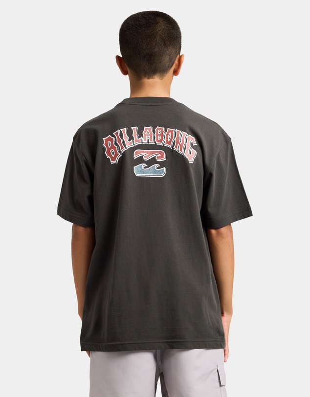 Billabong - Boys 8 to 16 Boys Heritage Arch T-Shirt