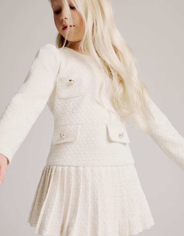 Bardot Junior - Renee Boucle Dress - Kids-Teens