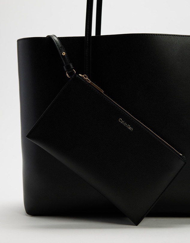 Calvin Klein - Foil Logo Tote W/ Pouch