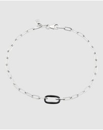 Kuzzoi - ICONIC EXCLUSIVE - Bracelet Male Basic Long Link 925 Sterling Silver