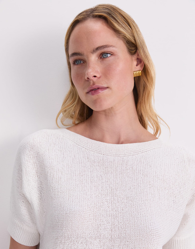 Sportscraft - Josie Tape Yarn Batwing Tee