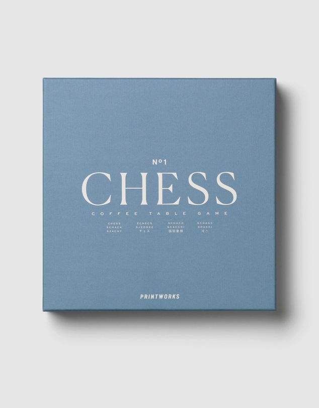 Printworks - Printworks Classic Chess-Dusty Blue