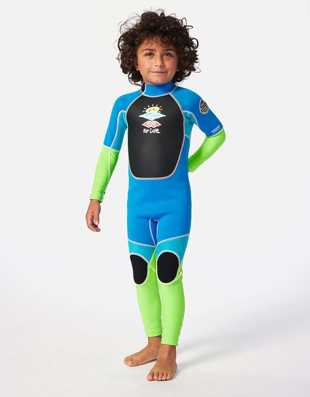 Rip Curl - Groms Omega Back Zip Easy On/Off Wetsuit