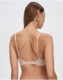 Calvin Klein - Seductive Comfort Lotus Floral Unlined Full Coverage Bra