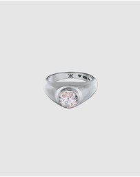 Kuzzoi - ICONIC EXCLUSIVE - Ring Cubic Zirconia 925 Sterling Silver