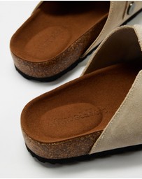 Atmos&Here - Georgia Suede Slides