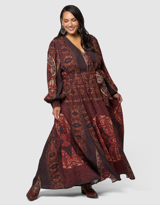 The Poetic Gypsy - Crystal Visions Maxi Dress
