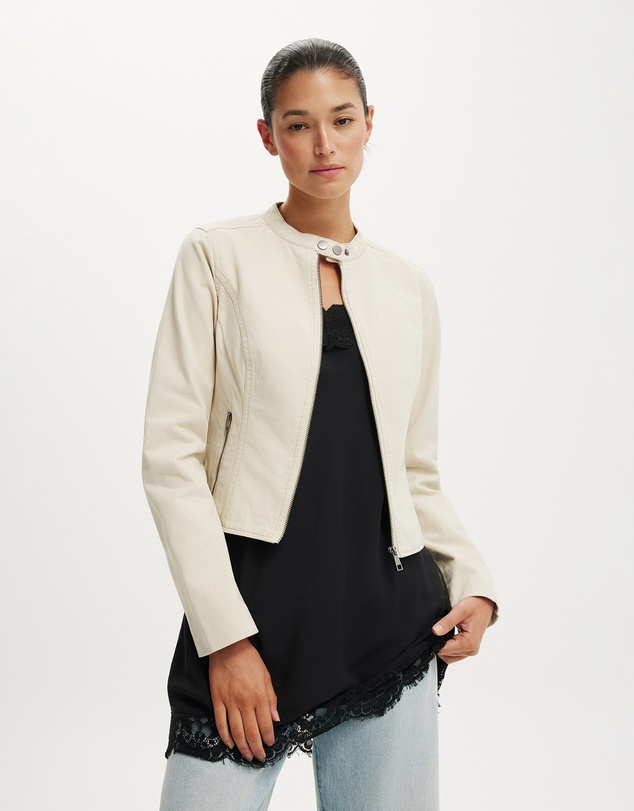 Cotton On - Bay Moto Jacket