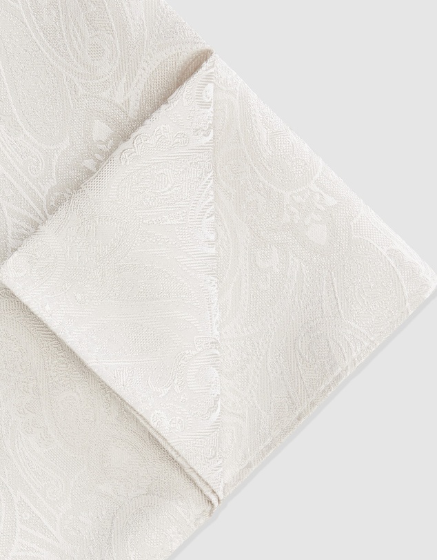 Politix - Silk Paisley Jacquard Pocket Square
