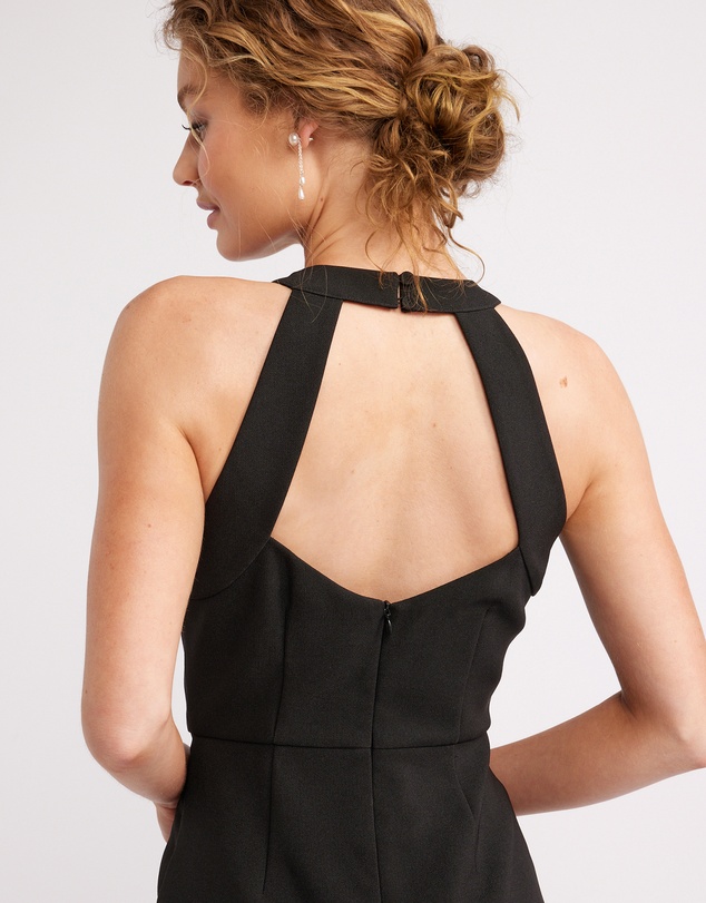 Review - Barcelona Backless Halter Dress