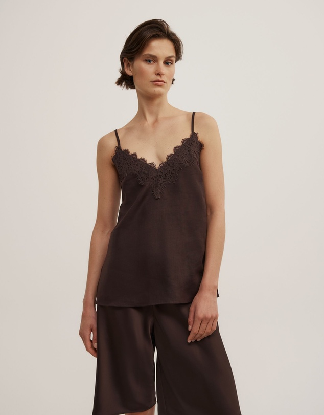 Witchery - Linen Lace Camisole