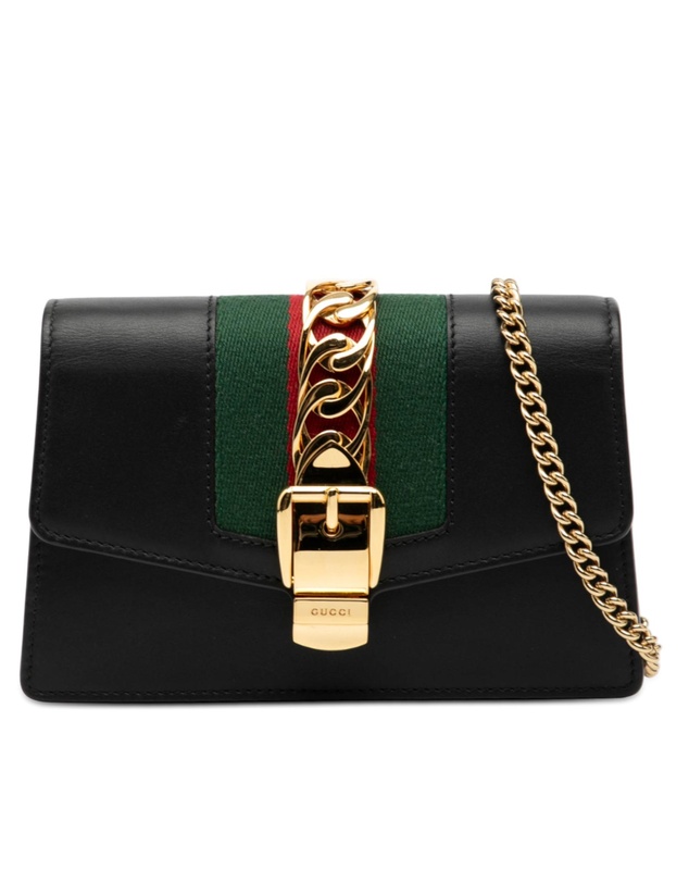 Pre-Loved by Azura Reborn - Pre-Loved Super Mini Leather Sylvie Chain Crossbody