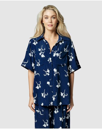 Freesia Silhouette Navy