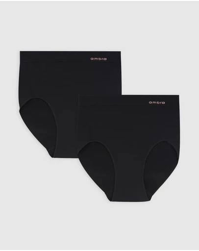 Ambra - 2 Pack Bondi Bare Full Brief