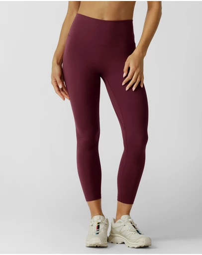 Lorna Jane - Lotus No Ride Phone Pocket Ankle Biter Leggings