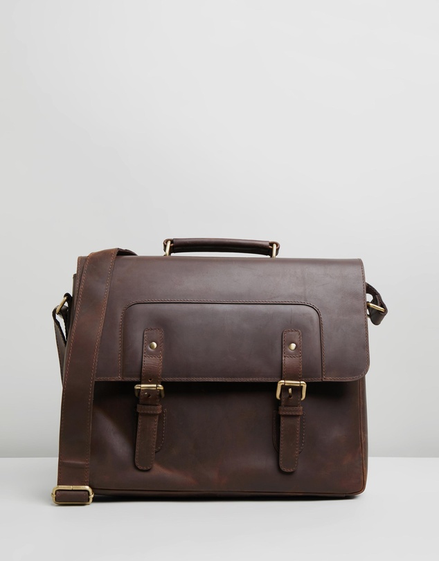 Staple Superior - Alfie Leather Satchel
