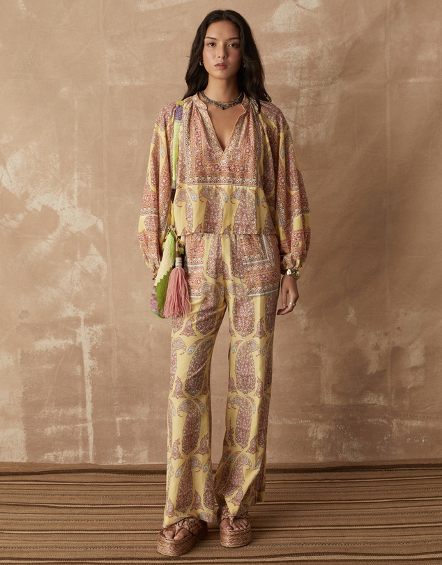 BOTEH - Calico Tailored Pants