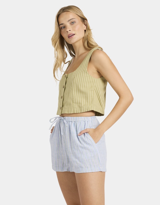 Billabong - Womens Wanderer Elastic Waist Shorts