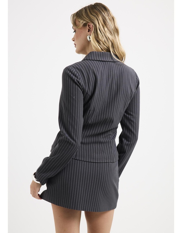 Alice In The Eve - Anna Pinstripe Zip Jacket