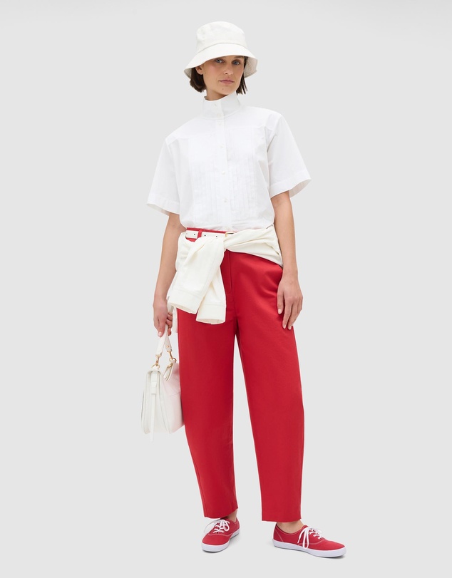 Oroton - Pleat Detail Shirt