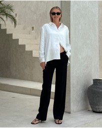 Soon Maternity - Classic Silky Shirt