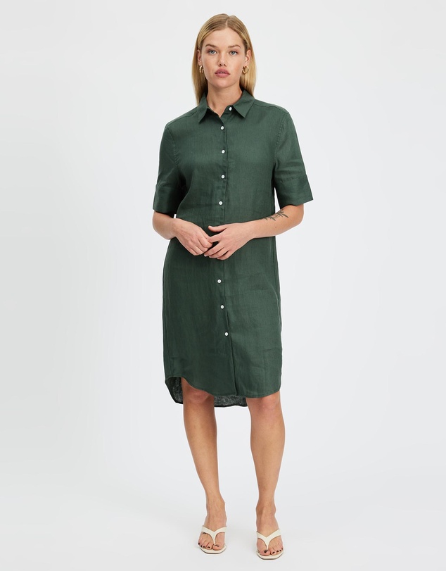 White By FTL - Hettie Shirt Dress